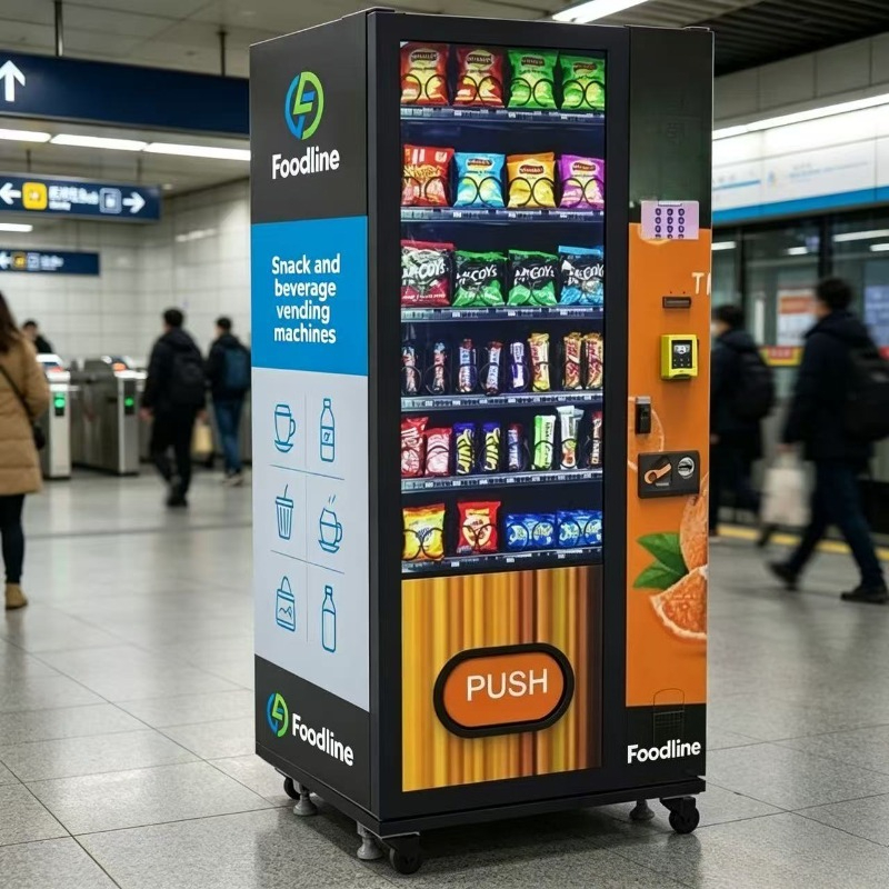 Food Snacks Healthy - Máquinas de Venda Automática Personalizadas FL