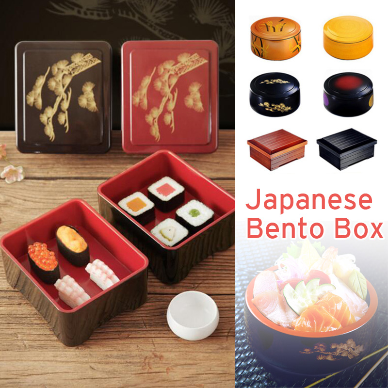 Food Snacks Healthy - Estilo japonês caixas bento resina caixa