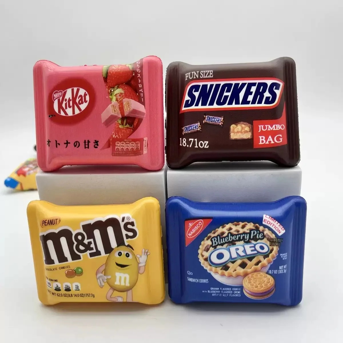 Food Snacks Online - Brinquedo de Apertar Antiestresse de PU