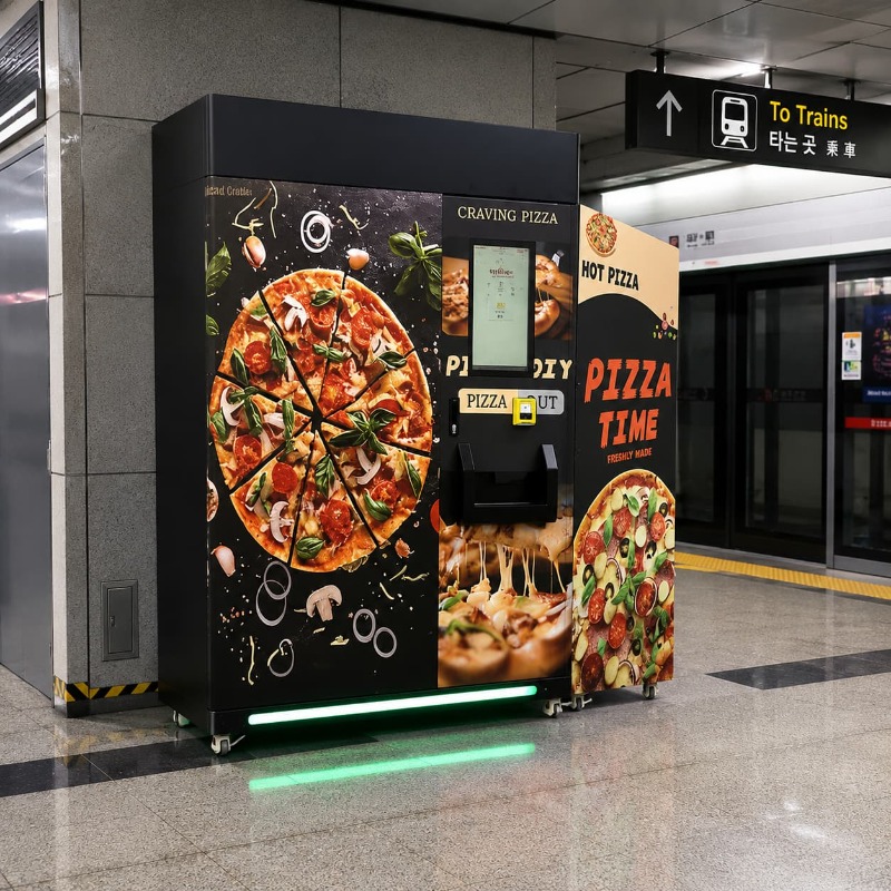 Quick Food Snacks - Quiosque de Venda de Pizza Personalizado,