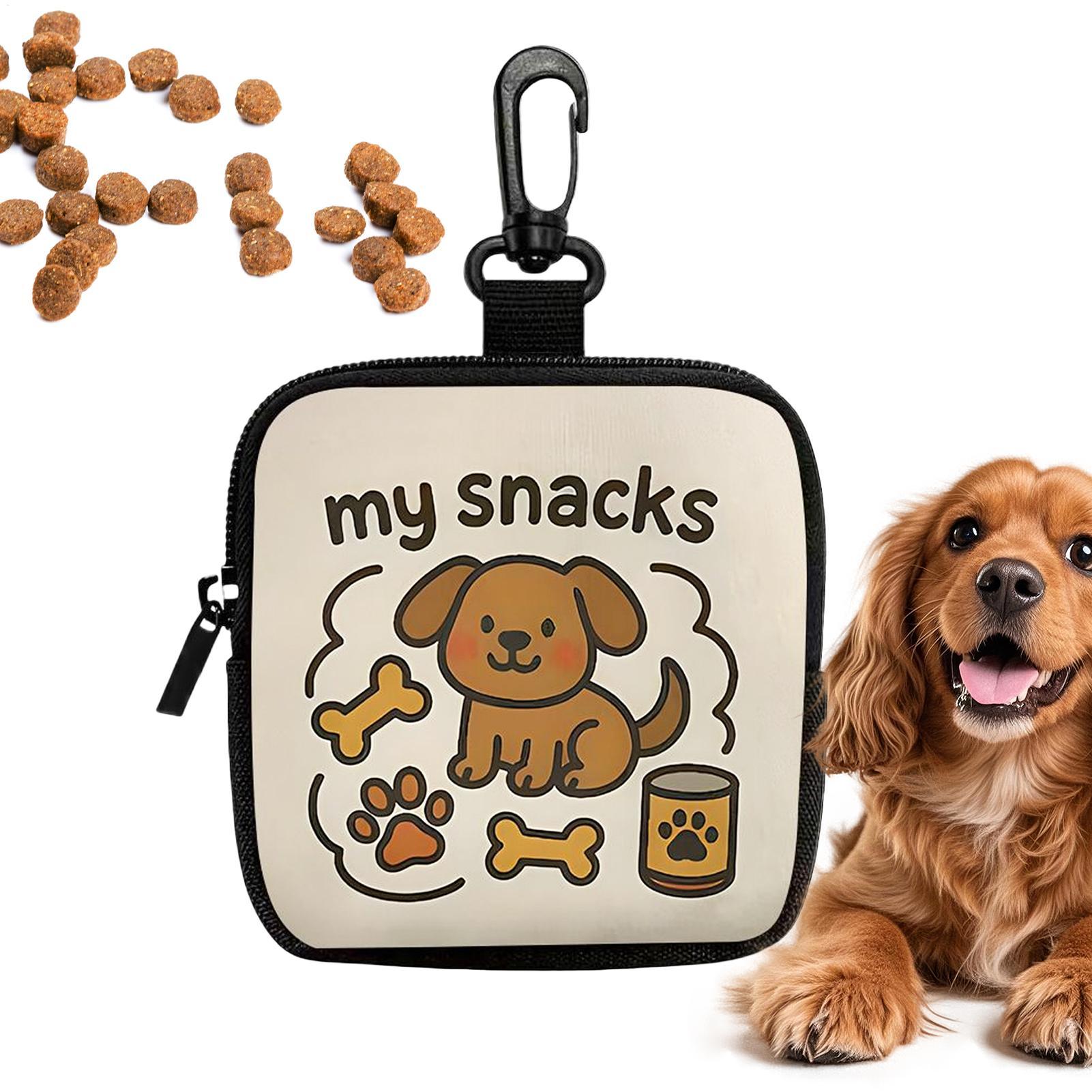 Food Snacks For Hiking - Bolsa Portátil para Petiscos de Cães,