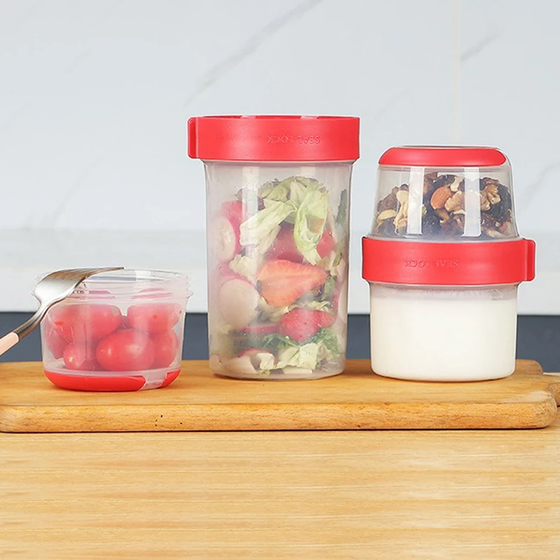Conjunto de Recipientes Portát - Baby Food Snacks Yogurt avaliação e preço