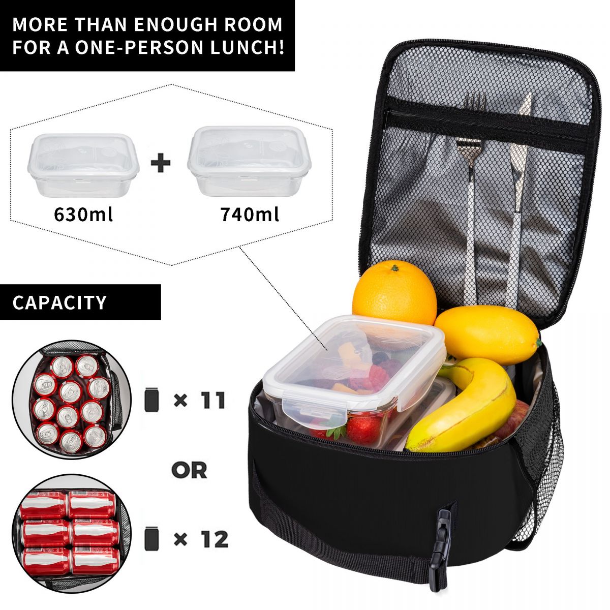 Promoção Quente: Bolsa Térmica - Food Snacks For Hiking avaliação e preço