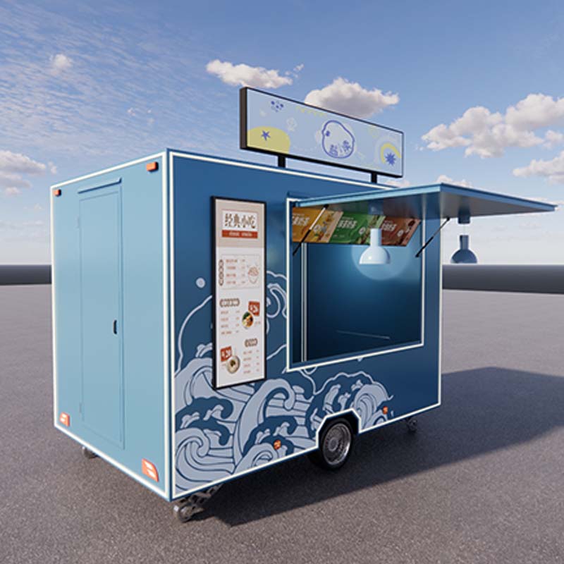 Trailer de caminhão de comida  - Quick Food Snacks avaliação e preço