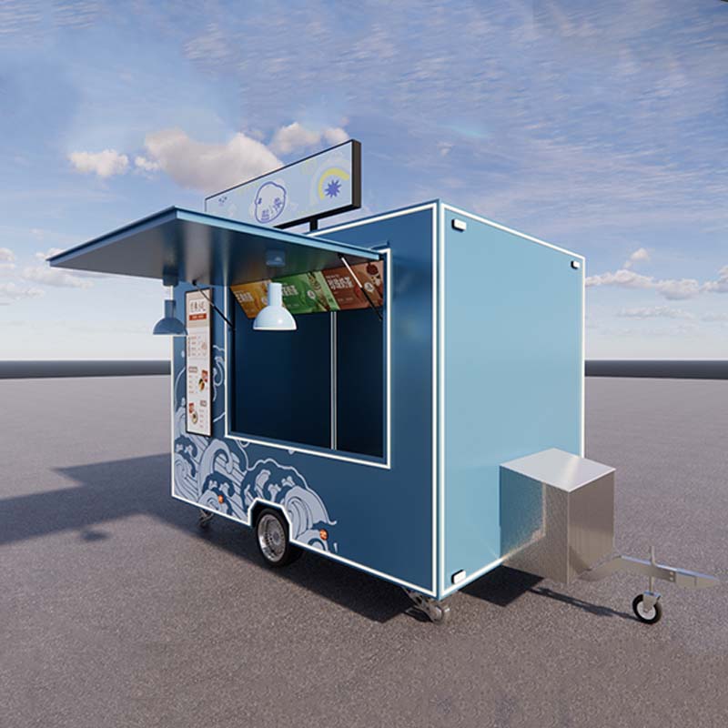 Trailer de caminhão de comida  - Quick Food Snacks avaliação e preço