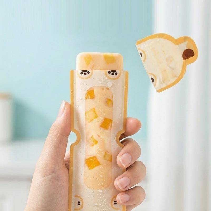 20 Sacos de Picolé DIY com Des - Food Snacks Healthy avaliação e preço