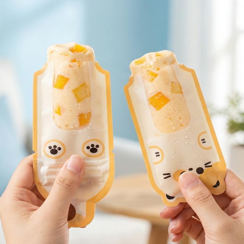 20 Sacos de Picolé DIY com Des - Food Snacks Healthy avaliação e preço