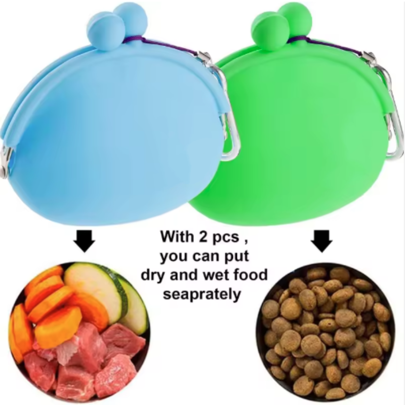 Bolsa Portátil de Silicone par - Food Snacks For Hiking avaliação e preço