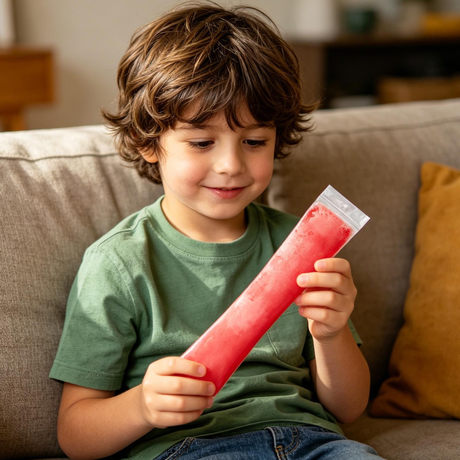 Molde para picolé com 100 unid - Food Snacks Healthy avaliação e preço