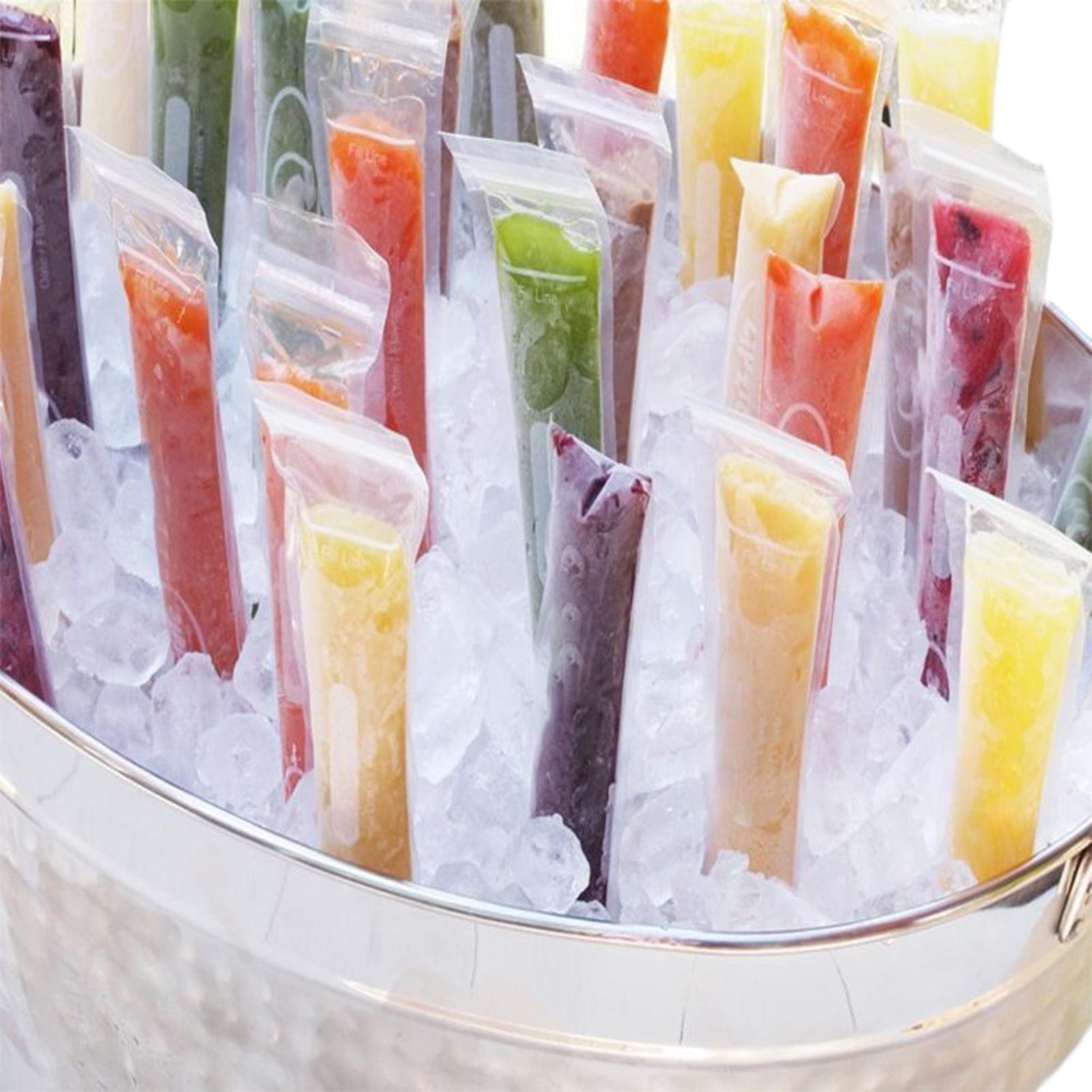 Molde para picolé com 100 unid - Food Snacks Healthy avaliação e preço